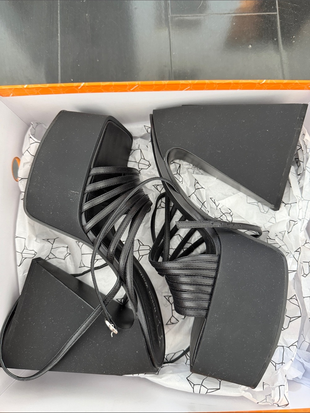 Naked Wolfe Platform Heels